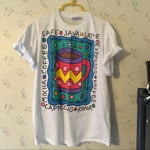 Vintage// coffee lovers tee